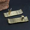 2pcs Vintage Alloy Bamboo-Inspired Incense Holder-Traditional Chinese Fishing Scene Design Metal Craftsmanship for Aromatherapy
