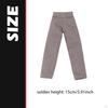1/12 Action Figure Pants 6 Inch Woman Trousers Doll Clothing Miniature Costume