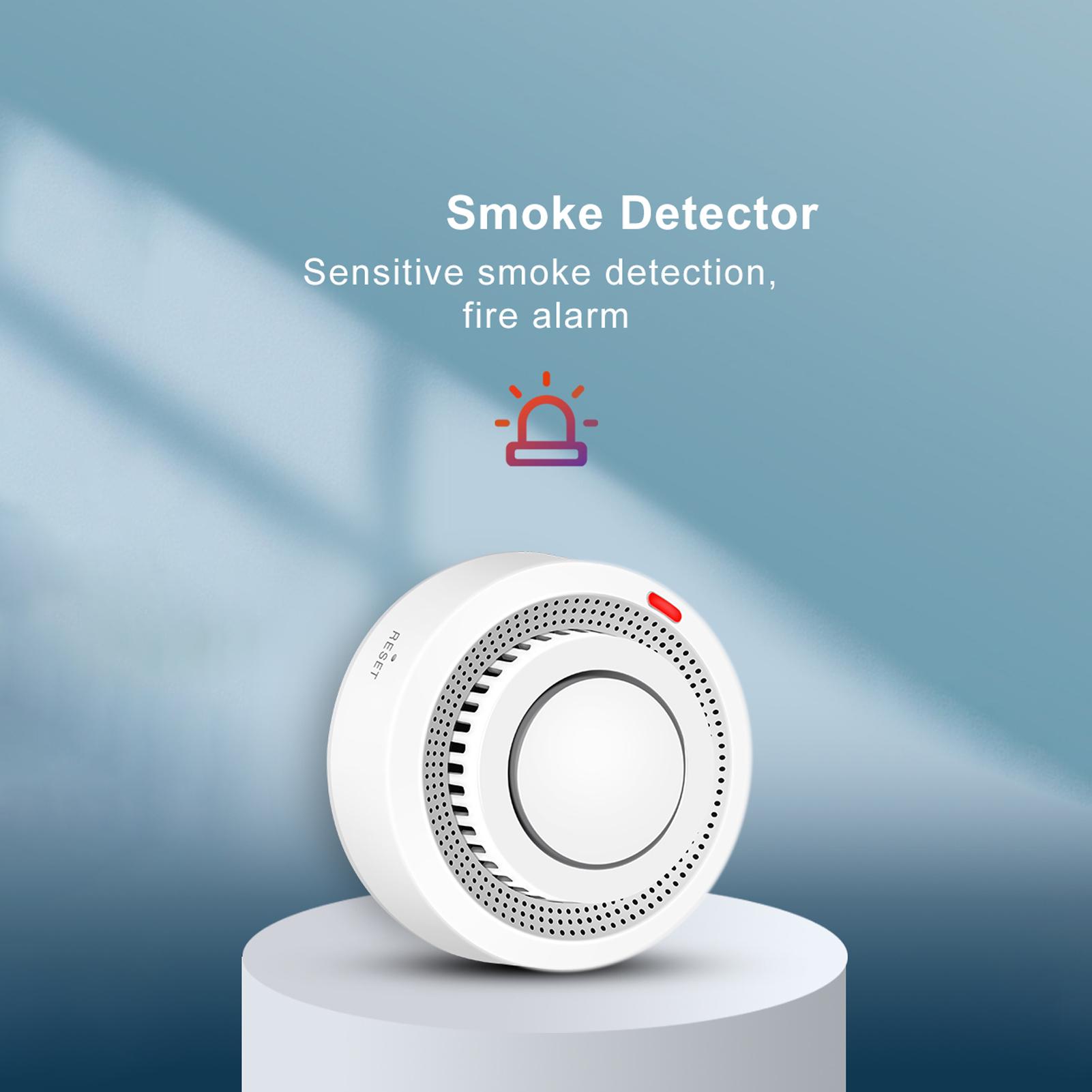 Smoke Detector   APP Push   Smoke Sensor Highly Sensitive Alarm   for Home Alarm System