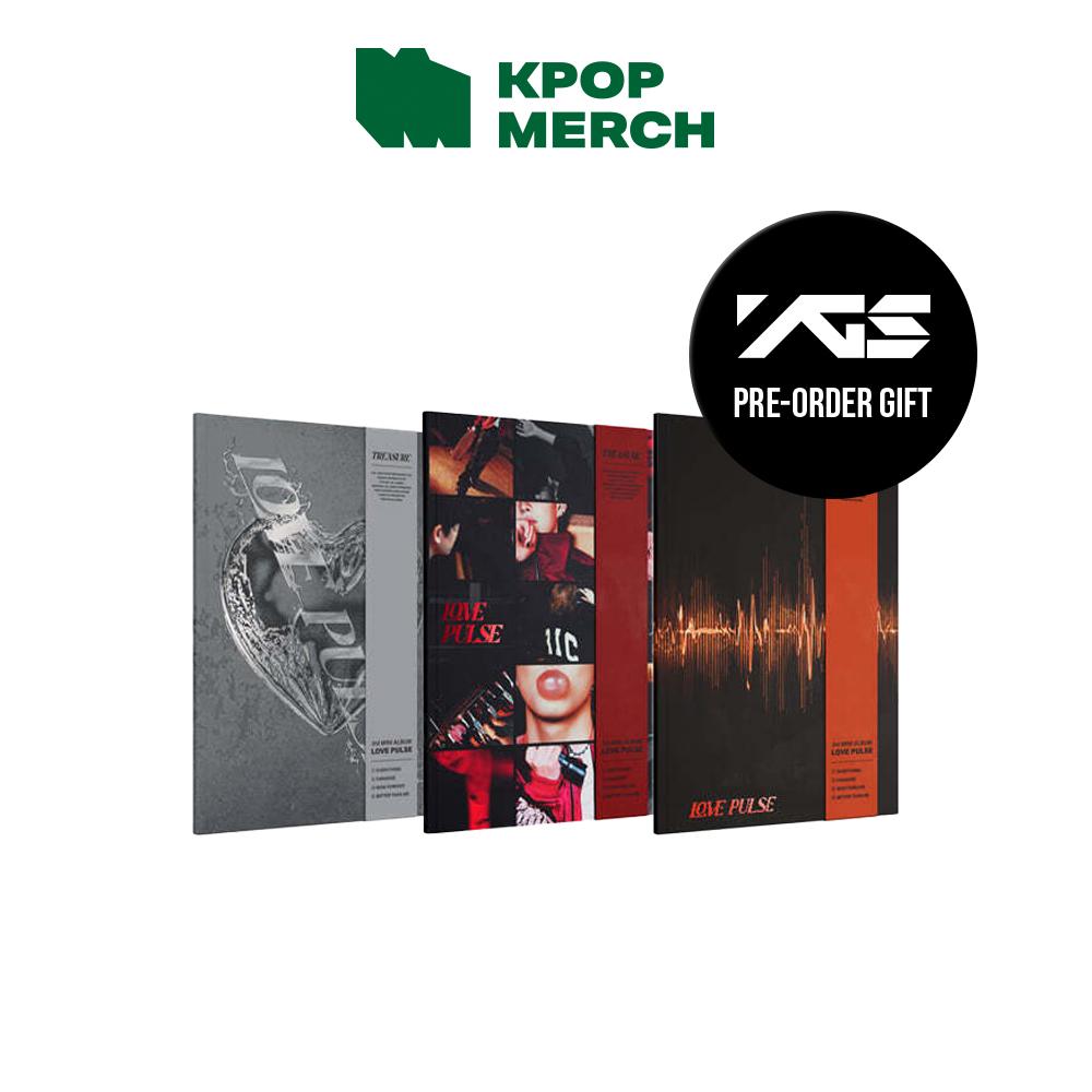 

[Предзаказ] TREASURE - 3-й МИНИ [LOVE PULSE] SET+YG