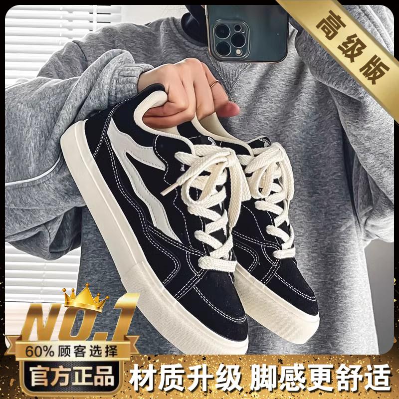canvas spring and autumn new summer breathable casual board shoes student cloth shoes sports black trendy shoes