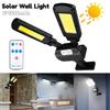 Solar Lamps Garden Villa Smart Illuminate Motion Sensor Weatherproof Wide Angle Wall Lights COB Powered Outdoor IP65 Waterproof