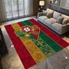 Portuguese Heritage Emblem carpet printing Living room and bedroom mats Doormat Dormitory decoration Christmas gifts