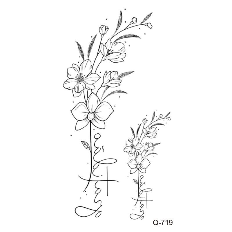Waterproof Harajuku Korean Tattoo Decal Stickers