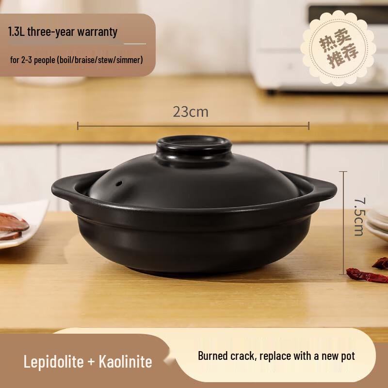 Tinle Heat-Resistant Ceramic Claypot