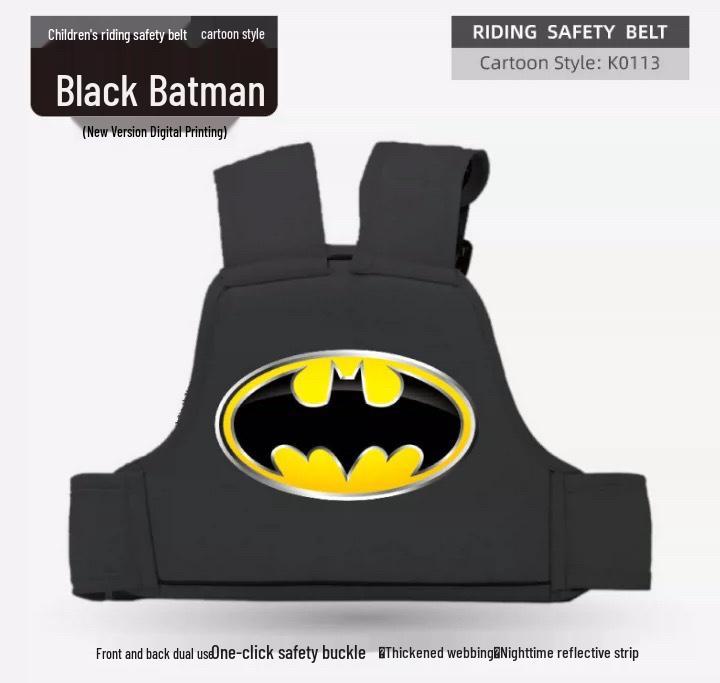 Kind Motorrad Sicherheitsgurt - Anti-Sturz-Gurt für Elektrofahrräder und Motorräder