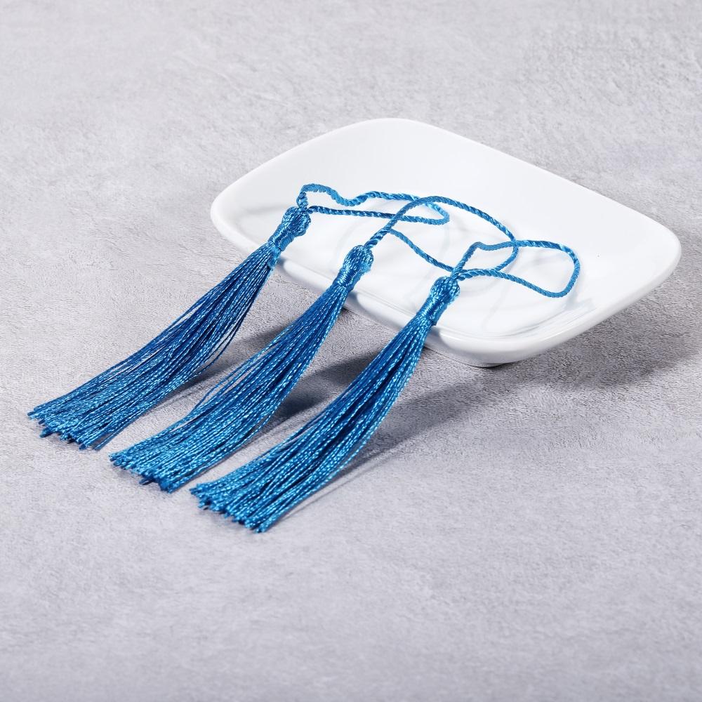 10Pcs/Pack Fringe Trim Sewing Curtains Hanging Rope Silk Tassels Jewelry Accessories DIY Wedding Decor Supplies Wholesale
