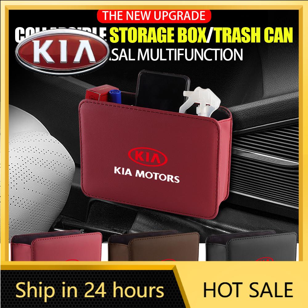 2026 Horká Samolepka na Auto Zadní Strana Autosedačky Úložná Taška do Dveří Auta Auto Organizér Pro KIA Sportage Ceed Sorento Cerato Optima Picanto Rio S