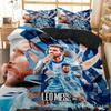 3D Print Football Star NO.10 Bedding Set Boys Girls Twin Queen Size Duvet Cover Pillowcase Bed Adult Home Textileextile