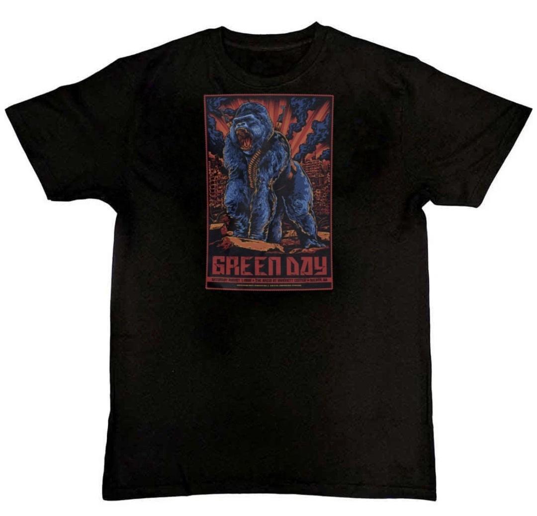 Футболка с графическим принтом концерта Green Day Monstrous Roar XXXL