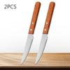 Professional Steak Knife Stainless Steel Barbecue Knife Fruit Vegetable Meat Boning Knives Peeling Cutting Knife Wooden Handle