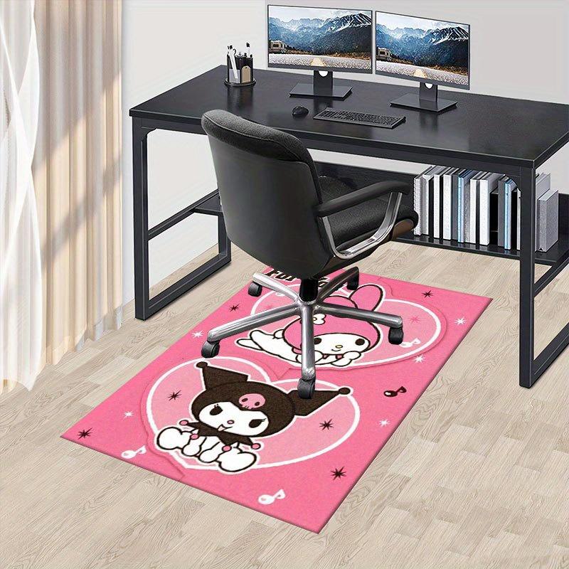 

1pc Sanrio Melody Mermaid Printed Office Carpet Rectangle Rug Under The Table,Perfect Room Decor for Living Room, Bedroom, Kitchen, Non-slip Floor Mat 60cm by 90cm