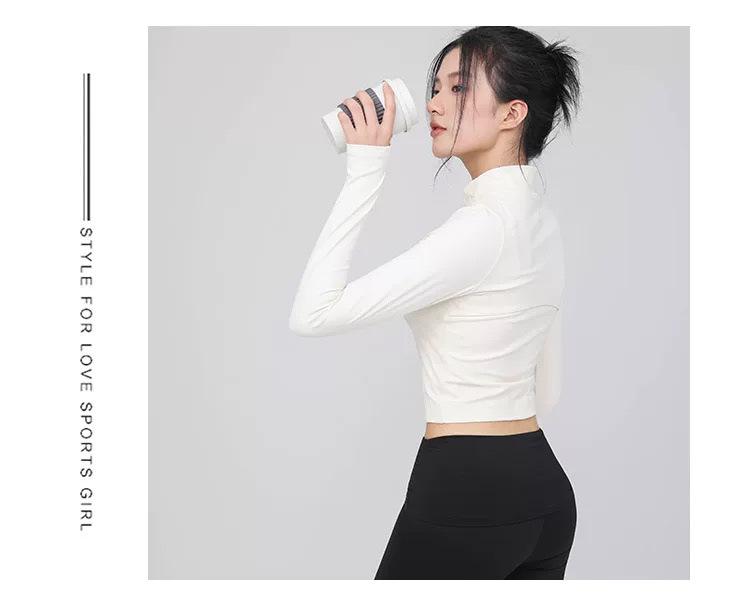 Women's Slim-Fit Quick-Dry Autumn Running & Yoga Jacket