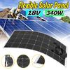18V 340W 1129*670mmFlexible Monocrystalline Solar Panel Tile Mono Panel Waterproof Camping