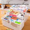 Extra Large Multi-Layer Medicine Storage Box for Home, Office, and First Aid