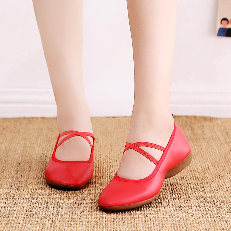 

Женские кроссовки для танцев с мягкой подошвой, женская парусиновая обувь для йоги, женская обувь для джаза, вальса, латиноамериканских бальных танцев, обувь для занятий дыхательными танцами 41 красный