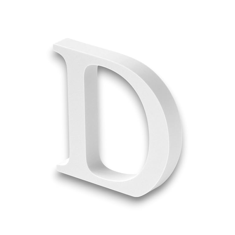 

7см буквы алфавита белые (D (1 кусок))