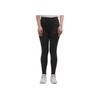 Adidas Womens Training Series Moisture-Wicking Comfortable Solid Color Knitted Sports Pants Women Pants Black CD3123