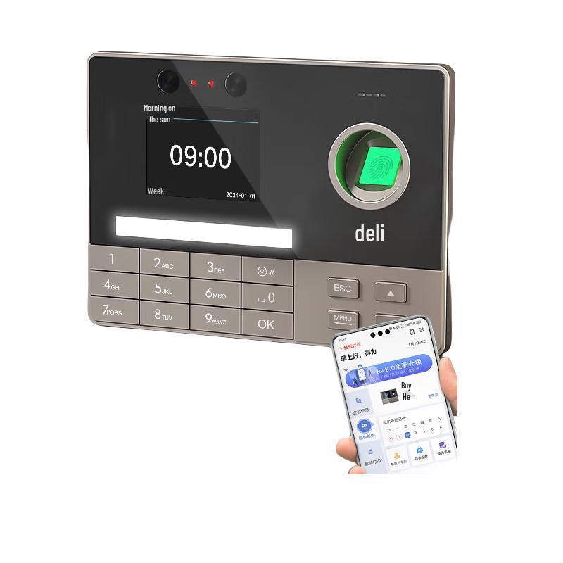 Deli Smart Cloud Biometric Time Clock