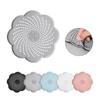 3pcs/set Flower Shape Mesh Sink Strainer Anti-blocking Hair Clean Up Waste Catcher Floor Drain Cover Kitchen Bathroom Accessory