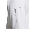 Adidas Golf Golf Poloshirt Schriftzug Grafik Rollkragen Langarmshirt Weiß Herren