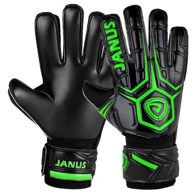 Kinder fußball torwart handschuhe professionelle latex nicht-rutsch verschleiß-beständig gürtel fingersave schutz kinder fußball