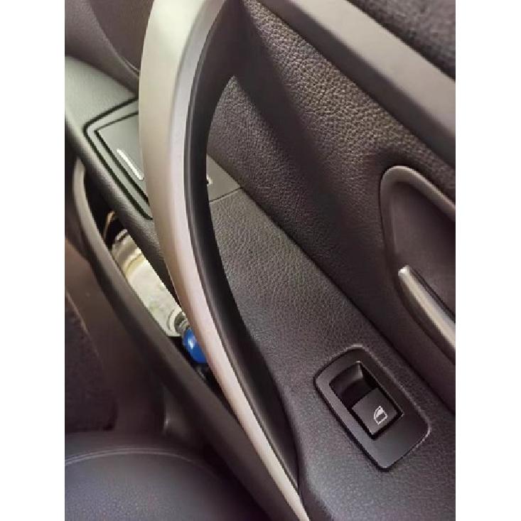 2x Black Inner Door Handle Pull Cover For BMW 3 4 Series F30 F35 2012-2018