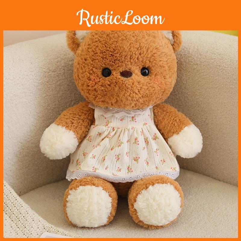 Bekleideter Bär Teddy Plüschtier Cartoon Stofftier Puppe Kinder Geschenk Geburtstag