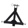 3 Point Trailer Hitch 2 Receiver Quick Hitch 3000lbs Traction Force Heavy Duty Steel Tractor Drawbar Hitch Adapter For