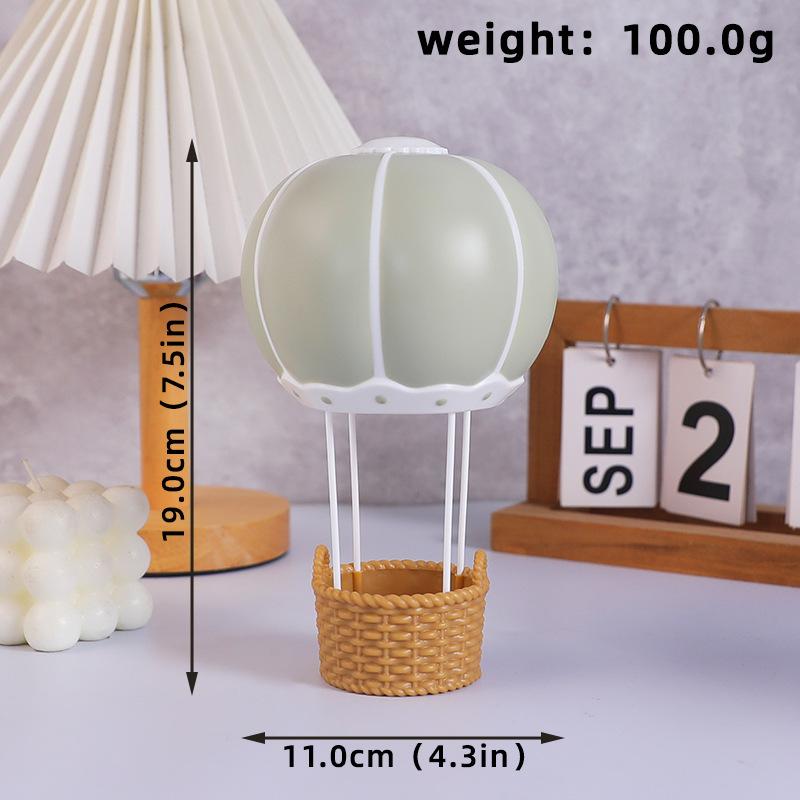 Topo de Bolo Balão de Ar Quente Azul Rosa Festa de Revelação de Gênero Decoração de Bolo Crianças Meninos Meninas Suprimentos para Festa de Aniversário Chá de Bebê