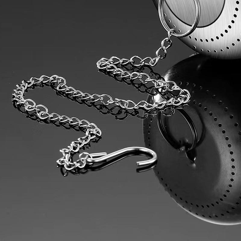 Tea Strainer Stainless Steel Tea Infuser Tea Leaves Spice Seasoning Ball Strainer Teapot Fine Mesh Coffee Filter Teaware