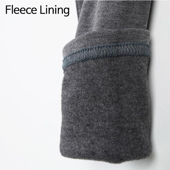 Jambiere pentru femei căptușeală fleece jambiere Pantaloni aspect zilnic Korea moda