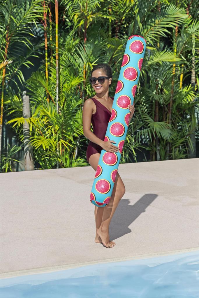 Bestway Rangs 152 x 15cm Splash Style Fabric Noodle Foam Stick with Fruit Pattern Perfect for the and Water Play - Beach, Pool, (43734)