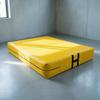 Folding Exercise Mat with Handles Portable Foldable Gymnastics Padded for