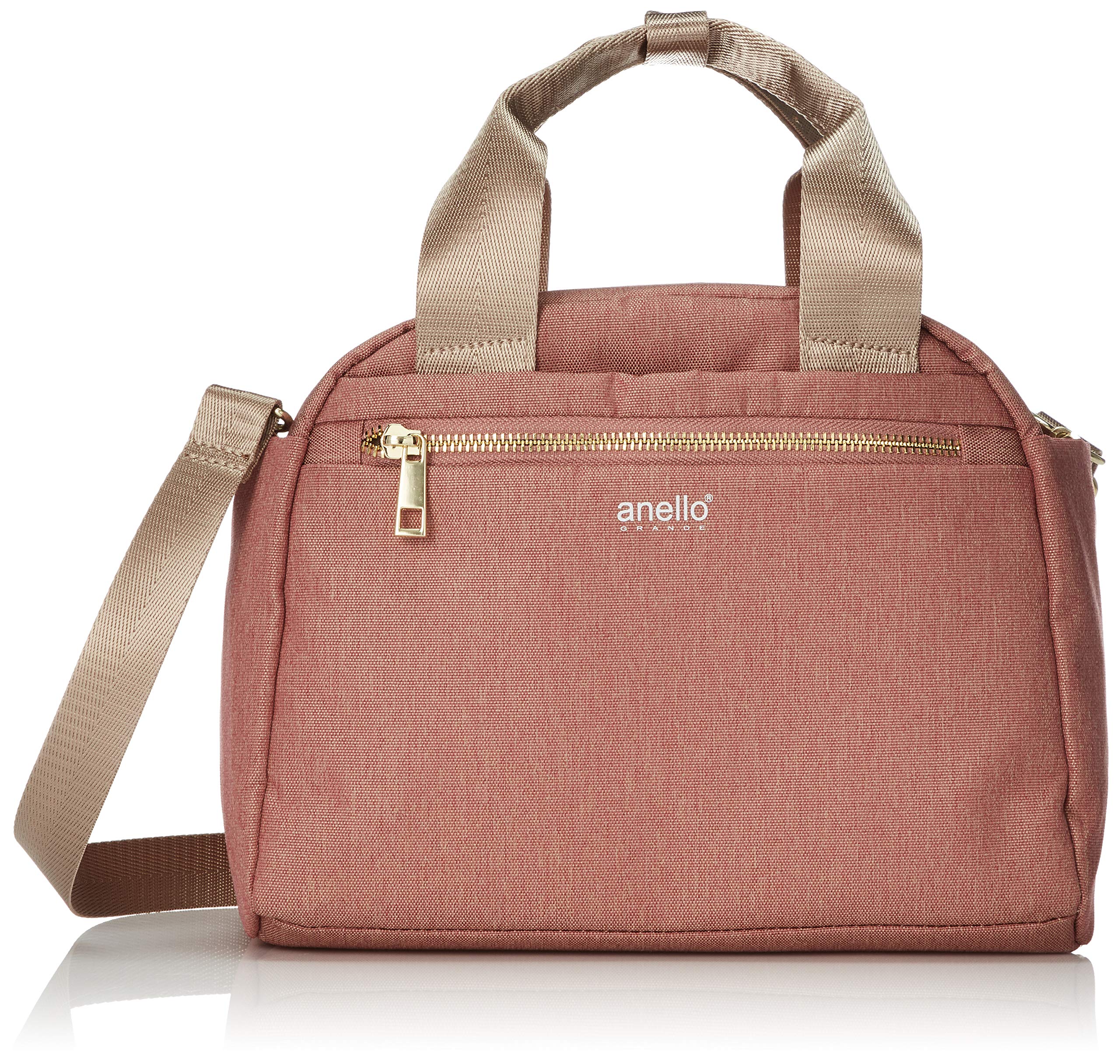 

2WAY Boston Bag GL Pink Beige [Anello Grande] GT-T0472