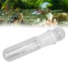 Planaria Trap Clear Glass Planarian Leech Trap Tube for Cherry Shrimp Red Shrimp Shrimp