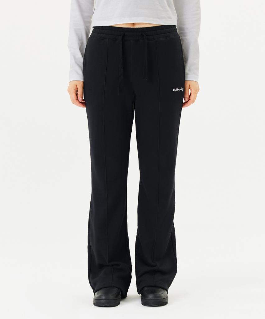 Mark Gonzales Womens Boots Cut Sweat Pant - Black