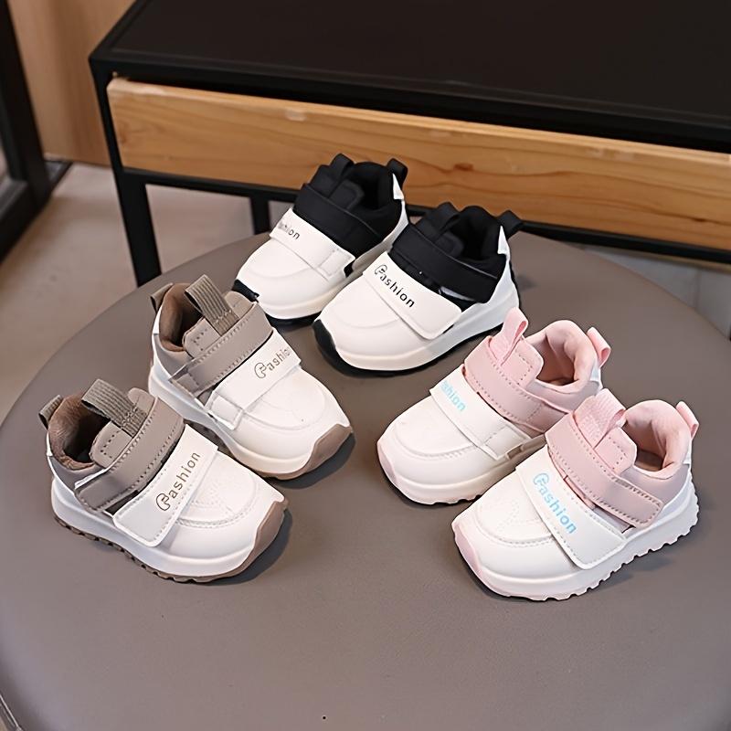 Kids' Comfy Sneakers - Soft, Breathable, and Flexible Shoes with Hook-and-loop Fastener Closure