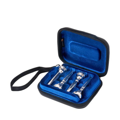 PROTEC BM221 Trumpet Mouthpiece Case, Holds 1-4 Trumpets