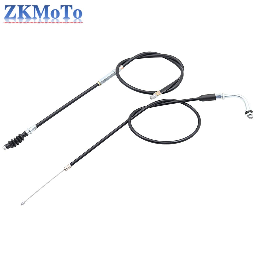 Motorcycle Clutch Cable & Throttle Cable For Honda Z50 Z50A Z50J Z50R Mini Trail Monkey Bike Motorcycle Parts