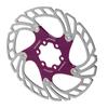 16cm Bicycle Floating Disc Brake Rotor with 6 Bolts Disc Brake Pad Rotors for Mountain Road Bike Repair Parts Purple