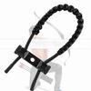 1Pc Archery   Compound Bow Wrist Sling   Cord Rope For Adult (Black)