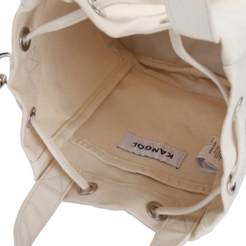 KANGOL Mini-Beuteltasche 4003 Elfenbein New Sally Canvas