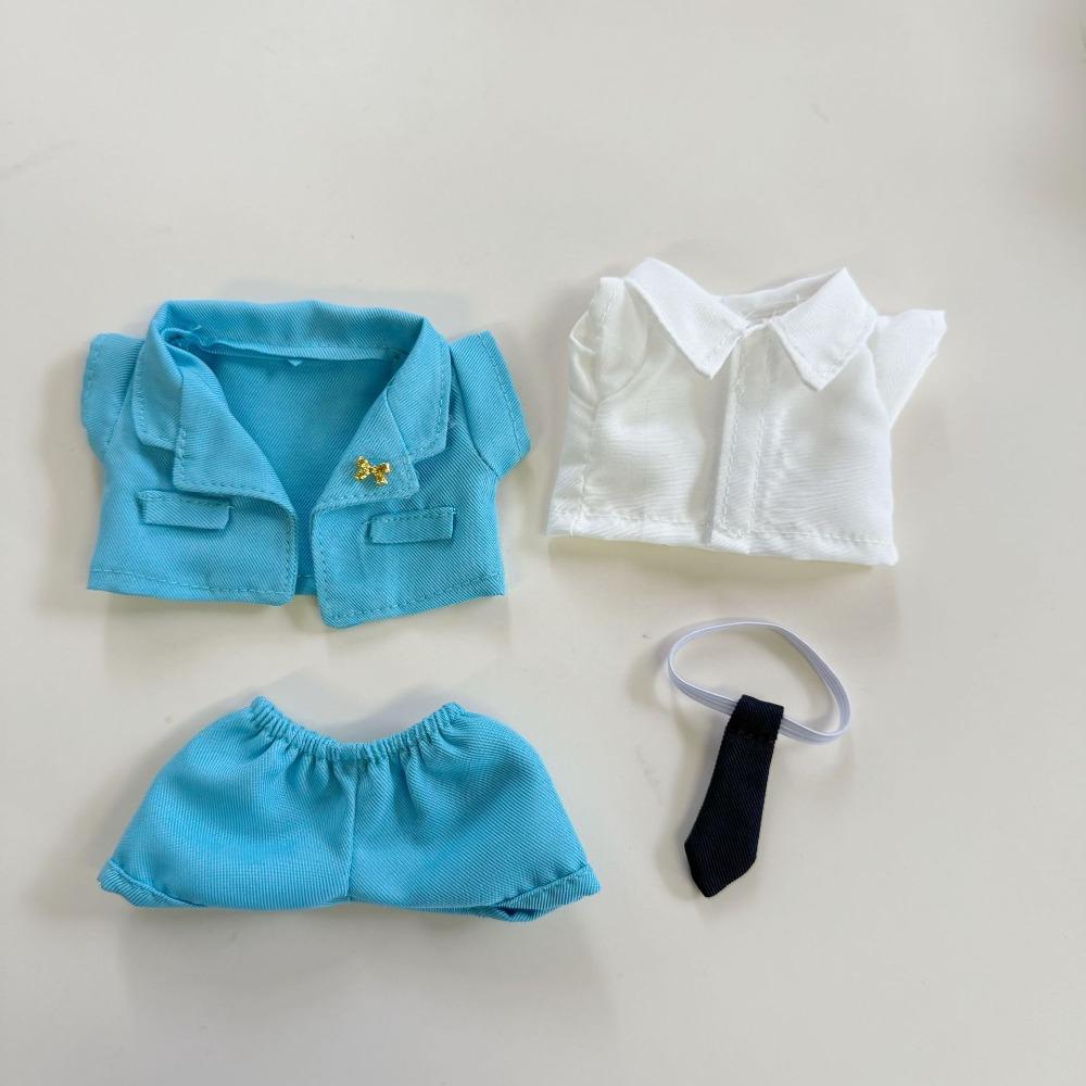 

with Tie Labubu Doll s Suit Gold Pin Dimoo Plush Dolls Clothes Cotton Doll Accessories Style 3