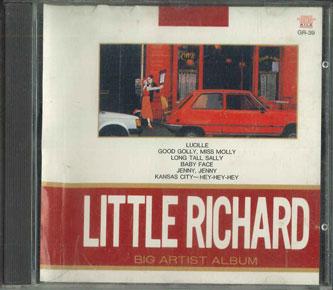 CD LITTLE RICHARD - Little Richard Big Artist Album GR39 AILE DISC Japan Rock Used