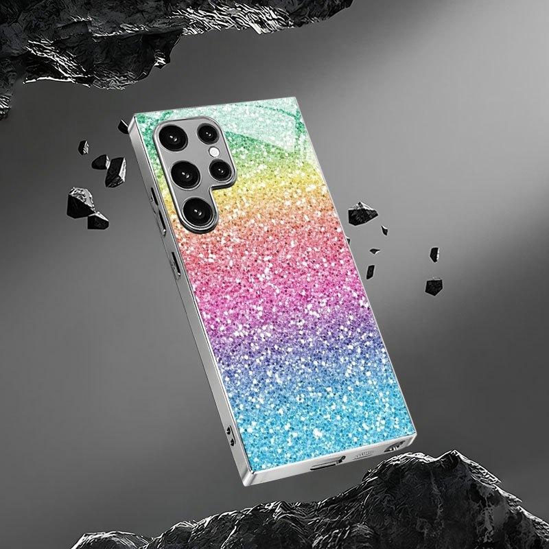 

Гальванизированный стеклянный ТПУ жесткий чехол для Samsung Galaxy S26 S25 S24 S23 S22 S21 FE, Ultra, Plus, устойчивый к царапинам, продвинутая защита For Galaxy S26