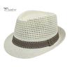 Mesh Woven Hat Wide Brim Sun Hat, Hollow Breathable Jazz UV Outdoor Protection Air Circulation for Activities Beach Travel Golf