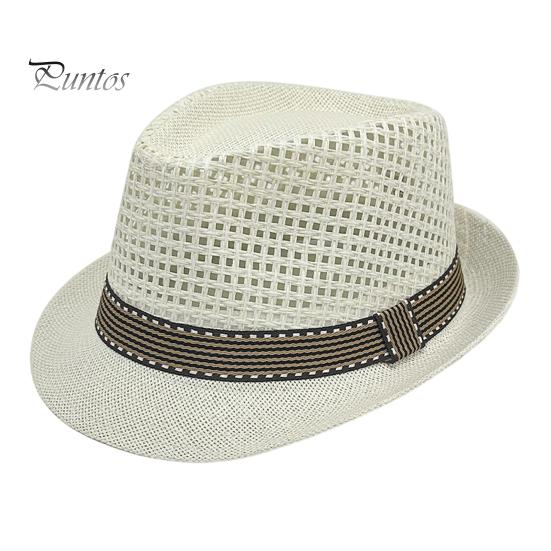 Mesh Woven Hat Wide Brim Sun Hat, Hollow Breathable Jazz UV Outdoor Protection Air Circulation for Activities Beach Travel Golf