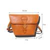 Johnature Retro Texture Women's Bag Genuine Leather Versatile Commuter Shoulder Crossbody Bag