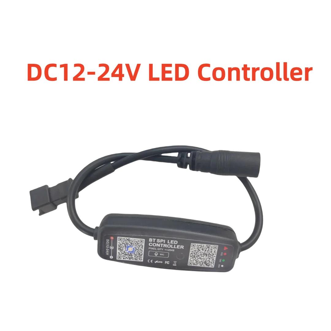 

MagicHome Mini RGB RGBW RGBCCT WiFi Controller DC12-24V 2812 2811 RGB Led Strip Light Timing 16million Colors Smartphone Control